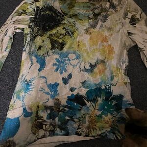 Floral Print Women's Top